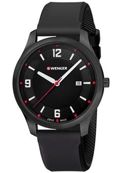 Швейцарские наручные  мужские часы Wenger 01.1441.111. Коллекция City Active