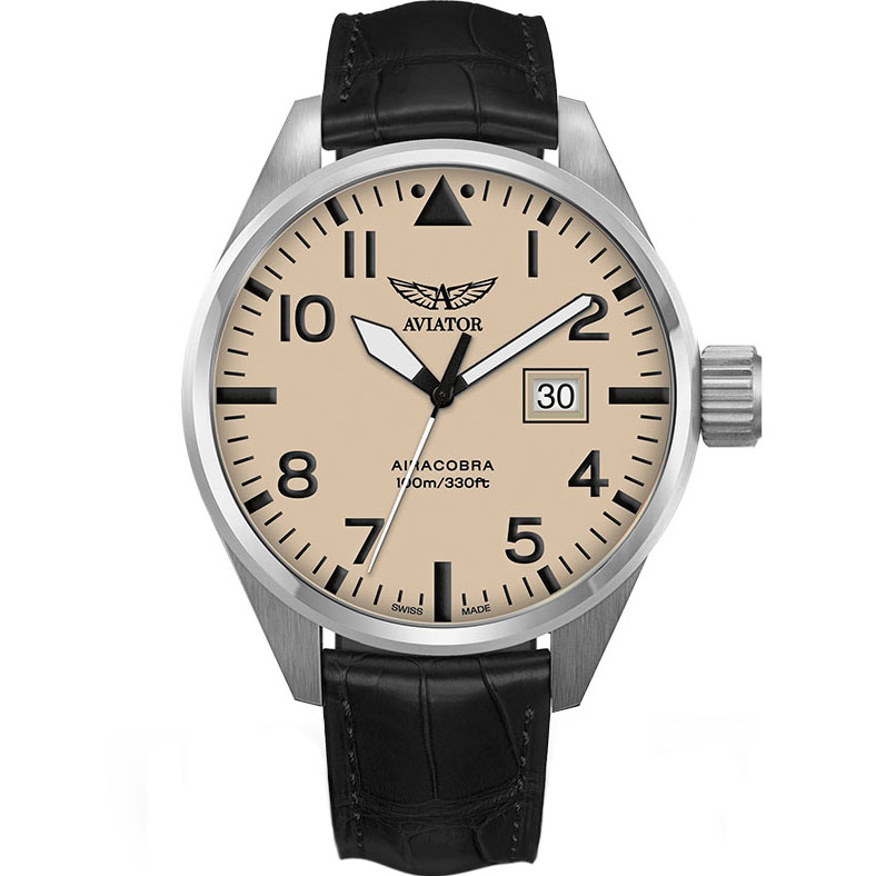 Часы Aviator V.1.22.0.190.4 мужские часы aviator v 2 25 5 169 4
