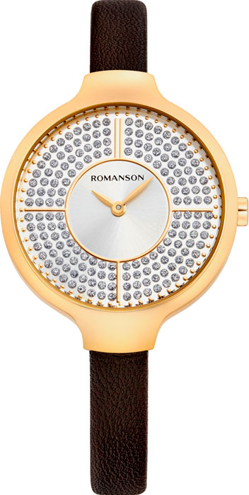 Часы Romanson RL0B13LLG(WH) часы romanson rl2901qlj wh