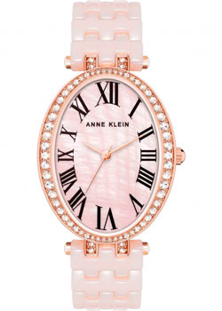 fashion наручные  женские часы Anne Klein 3900RGLP. Коллекция Ceramic - фото 1