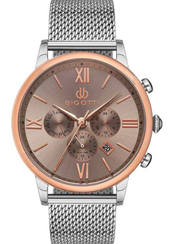 fashion наручные  мужские часы BIGOTTI BG.1.10313-5. Коллекция Milano - фото 1