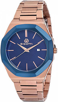 fashion наручные  мужские часы BIGOTTI BGT0204-3. Коллекция Napoli - фото 1