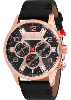 fashion наручные  мужские часы BIGOTTI BGT0269-2. Коллекция Milano - фото 1