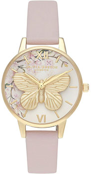 fashion наручные  женские часы Olivia Burton OB16EG125. Коллекция Pretty Blossom - фото 1