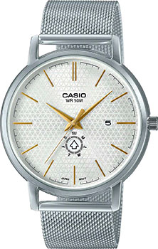 Японские наручные  мужские часы Casio MTP-B125M-7A. Коллекция Analog - фото 1