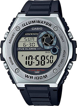 Часы Casio Digital MWD-100H-1AVEF