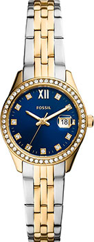 fashion наручные  женские часы Fossil ES5034. Коллекция Scarlette Micro - фото 1